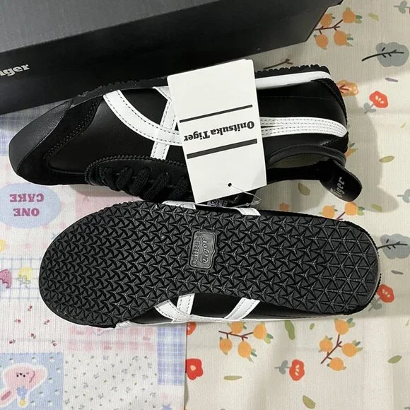 Onitsuka Tiger By Asics Black And White Sneakers - Picture 8 of 8